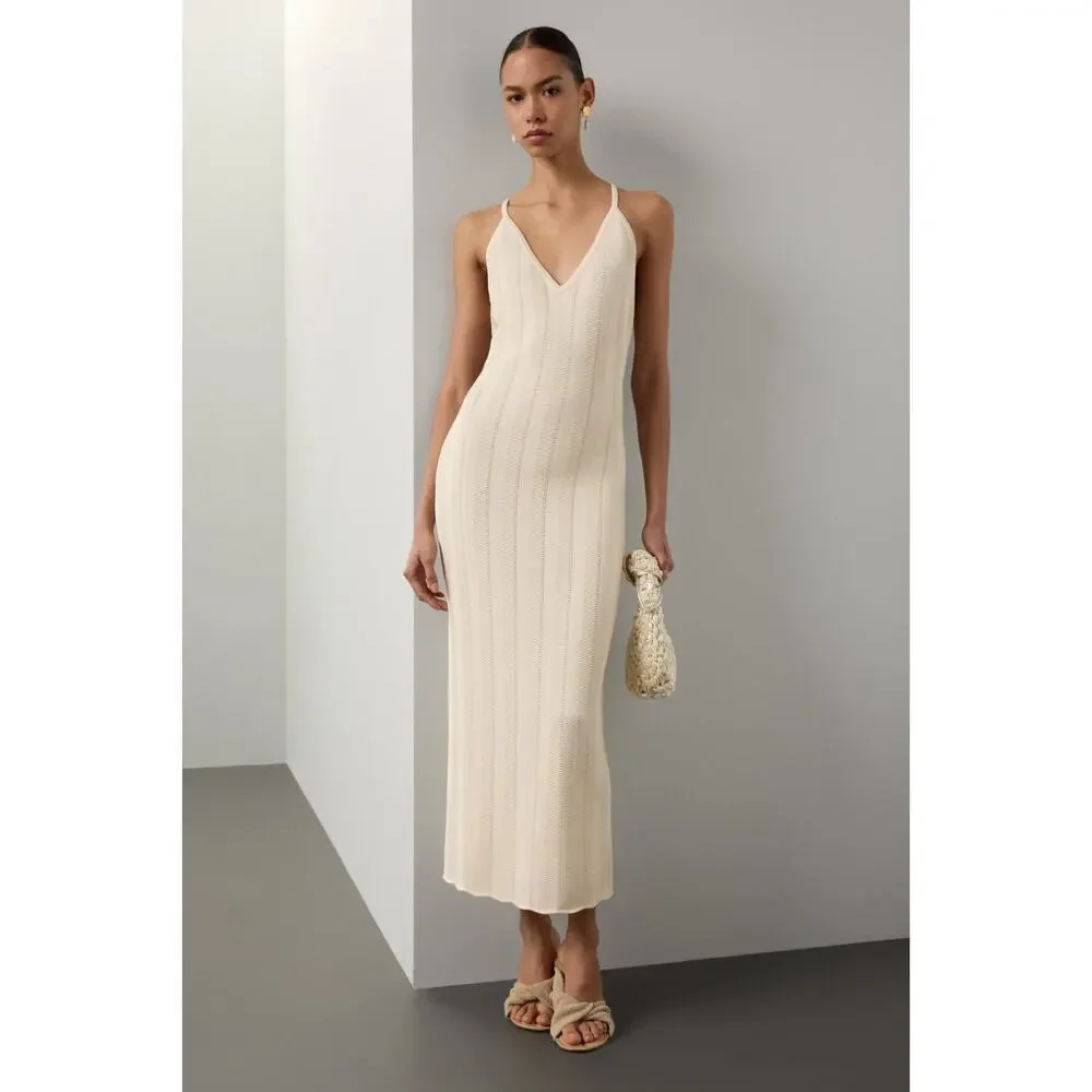 Ronny Kobo x RTR Crochet Knit Dress - Picture 1 of 7